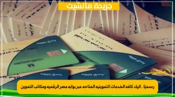 رسميًا.. إليك كافة الخدمات التموينية المتاحة عبر بوابة مصر الرقمية ومكاتب التموين 1